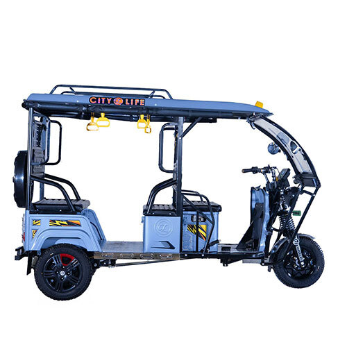 6p Ride Model In Passenger E-Rickshaw In Lithium And Lead Acid Batteries