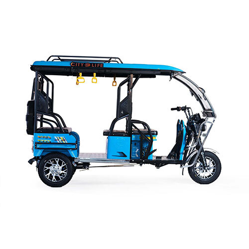 L-prima Model In Lithium Ion Battery Passenger E-Rickshaw