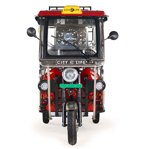 E-force Passenger E-Rickshaw Model In 5 Batteries In Lead Acid Batteries In 60volt 1