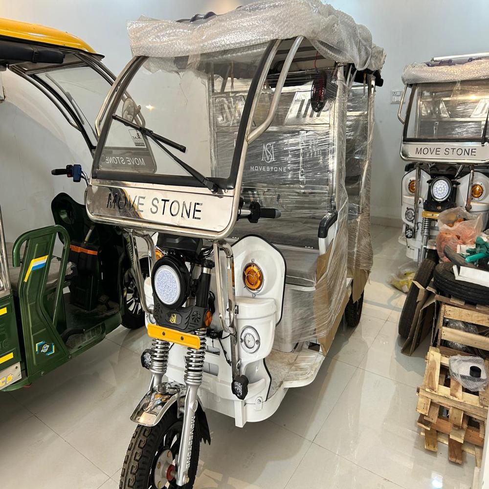 E Passenger Rickshaw - Color: Blue