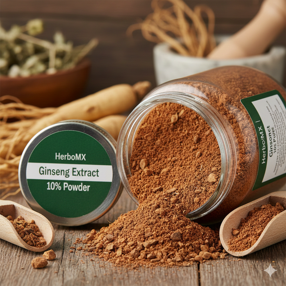 Herbomx Ginseng Extract 10% Powder - Color: Yellow
