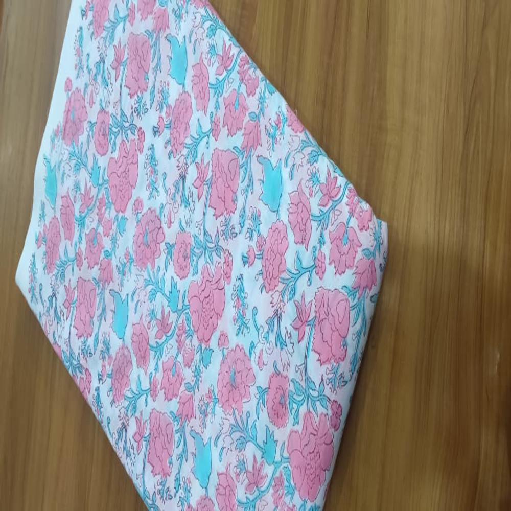 Block Printed Cotton fabric