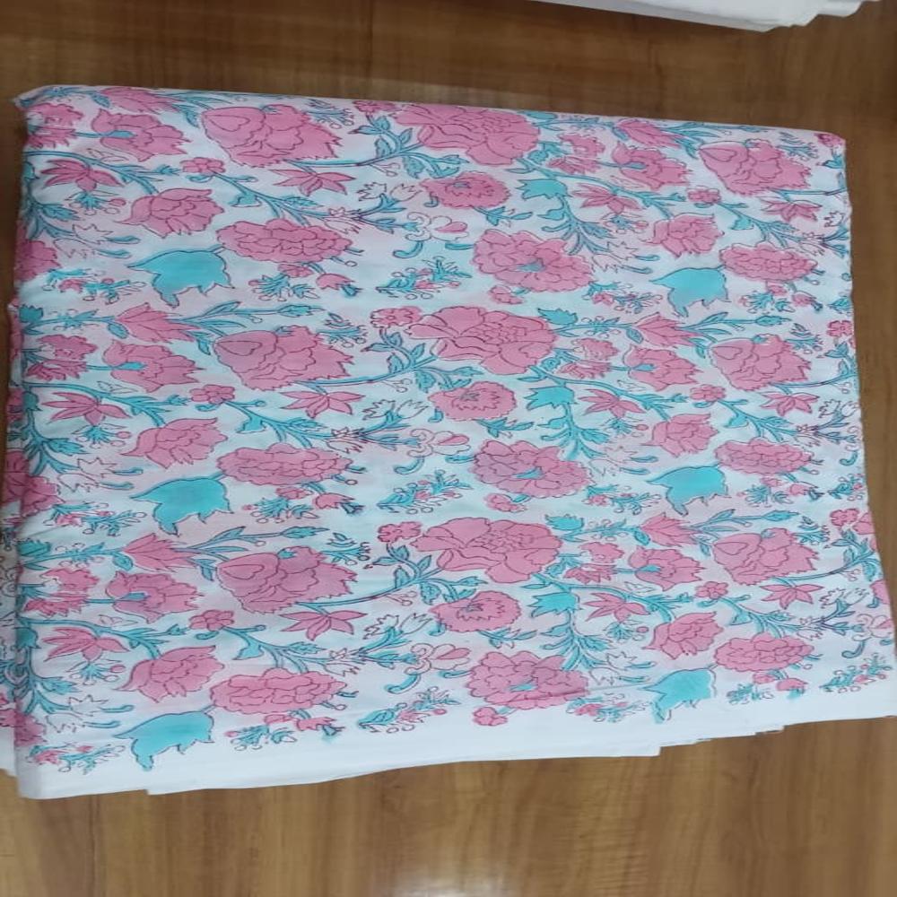 Block Printed Cotton fabric