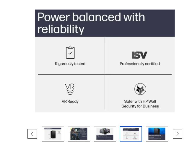HP WorkStation Z1 G9 (550W) i7