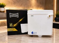 10 L Plastic White Toilet Single Flush Tank - Feature: Plain