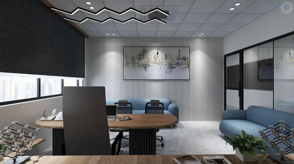 Modern Office Workstation By Omnific Fitouts Llp