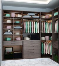 Wooden Wardrobe - Design: Modern