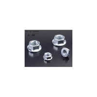 Plain Flange Nut - Color: Silver