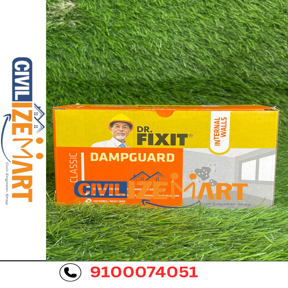 DR.FIXIT DAMPGUARD CLASSIC DAMP - PROOF COATING FOR INTERNAL WALLS,CEILINGS,RCC WATER TANKS