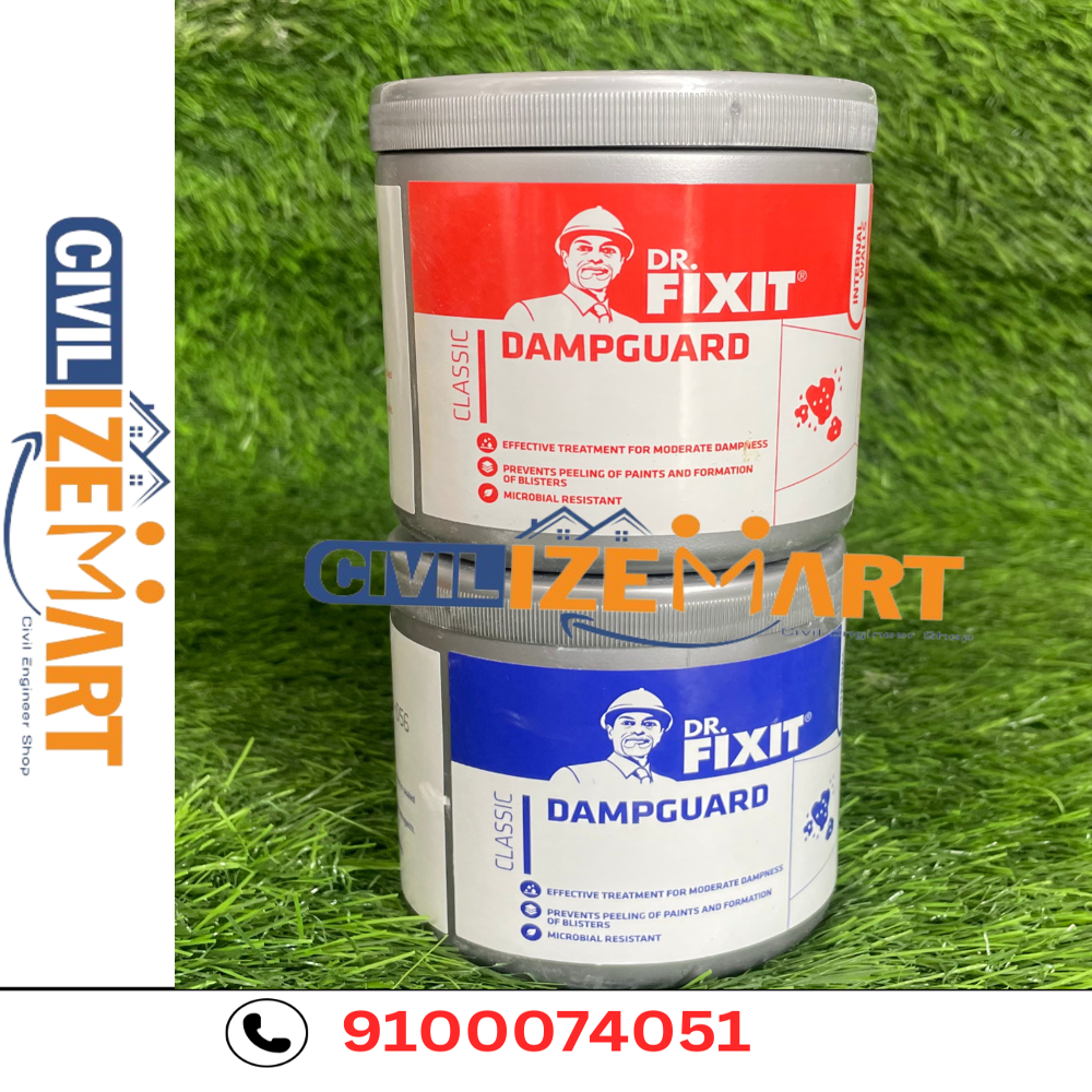 DR.FIXIT DAMPGUARD CLASSIC DAMP - PROOF COATING FOR INTERNAL WALLS,CEILINGS,RCC WATER TANKS