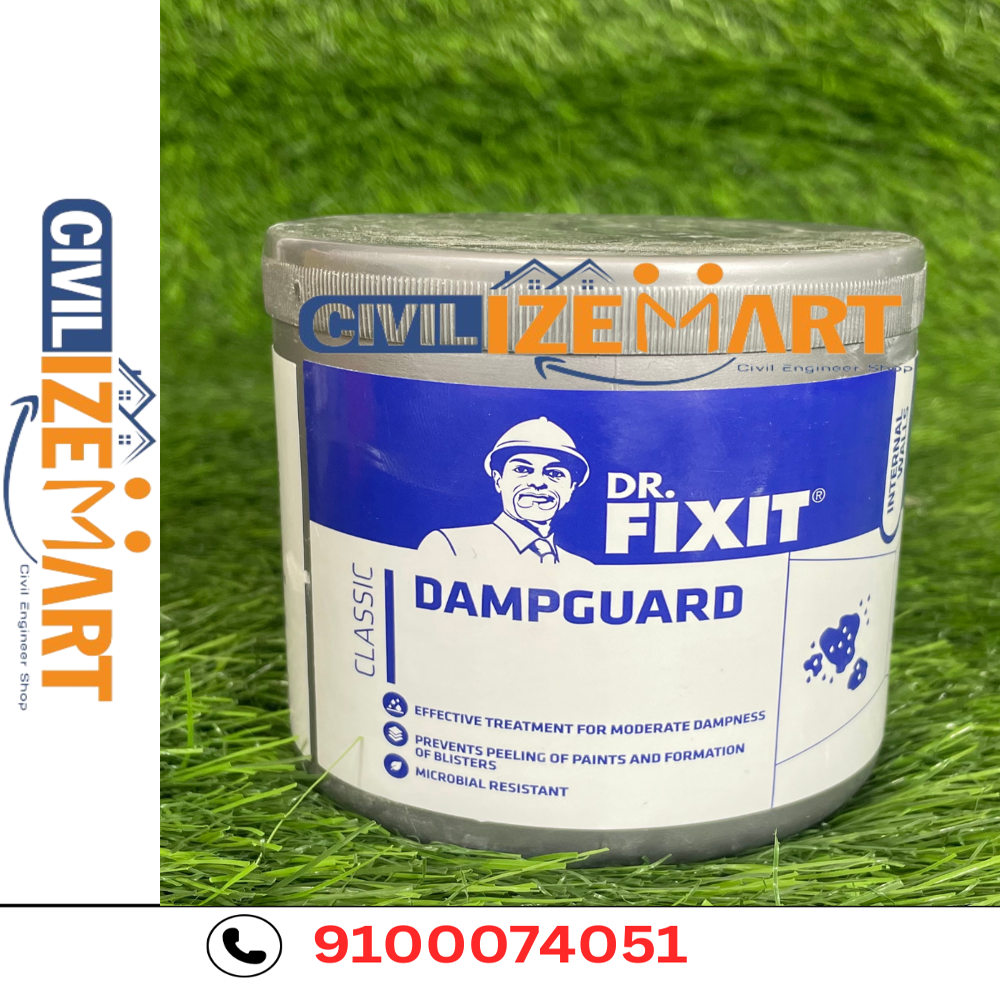 DR.FIXIT DAMPGUARD CLASSIC DAMP - PROOF COATING FOR INTERNAL WALLS,CEILINGS,RCC WATER TANKS