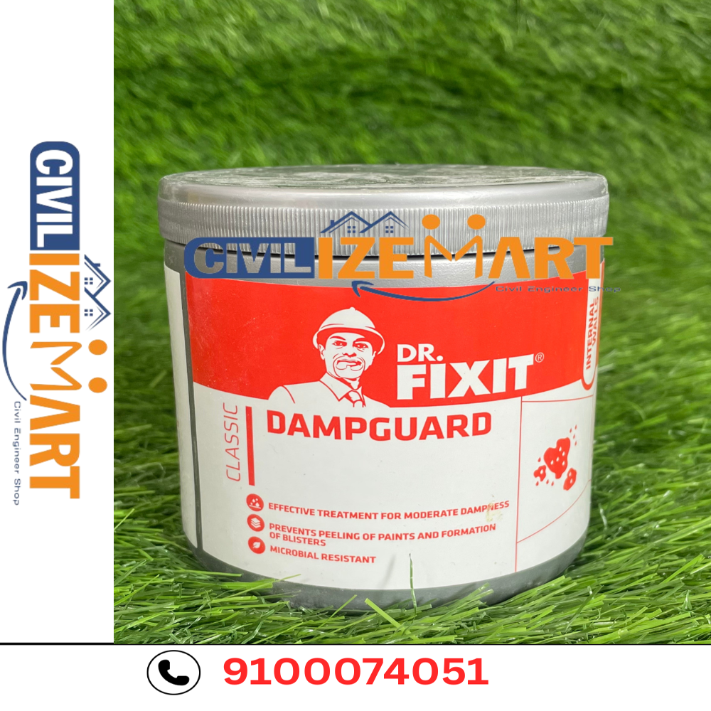 DR.FIXIT DAMPGUARD CLASSIC DAMP - PROOF COATING FOR INTERNAL WALLS,CEILINGS,RCC WATER TANKS