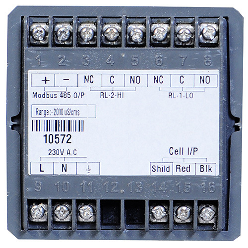 Ms Cd 09 -Conductivity Indicating Controller Transmitter-panel - Operating Temperature: 60a C For Sensor
