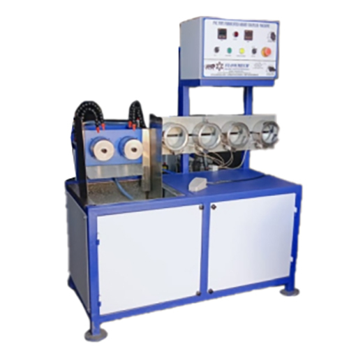 PVC PIPE DOUBLE STATION SHORT COUPLER MACHINE