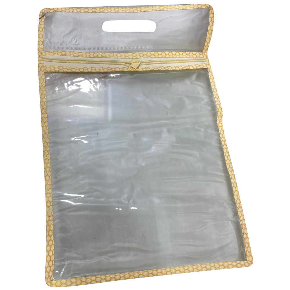 Transparent D Cut Saree Cover