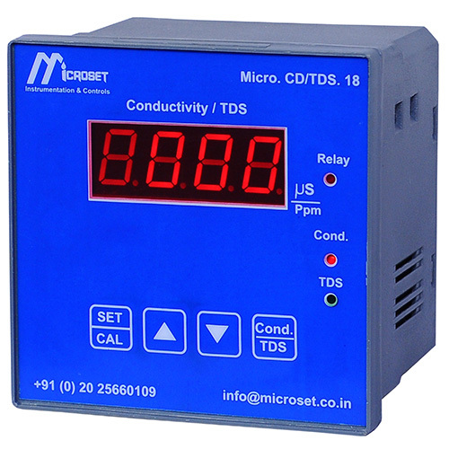 MS CD TDS 18 Conductivity TDS Indicating Controller Panel