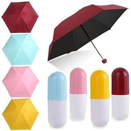 Capsule Umbrella - Color: Multicolour