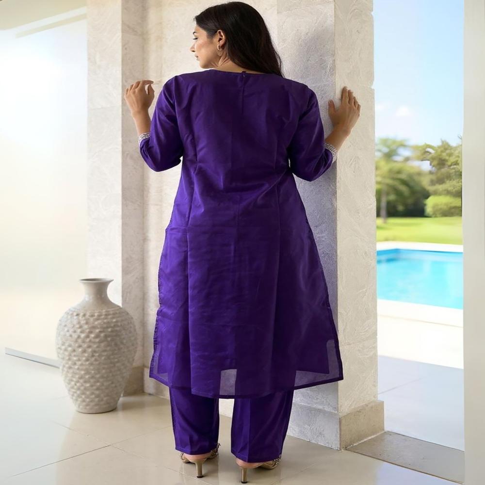 Purple Deepti Suit