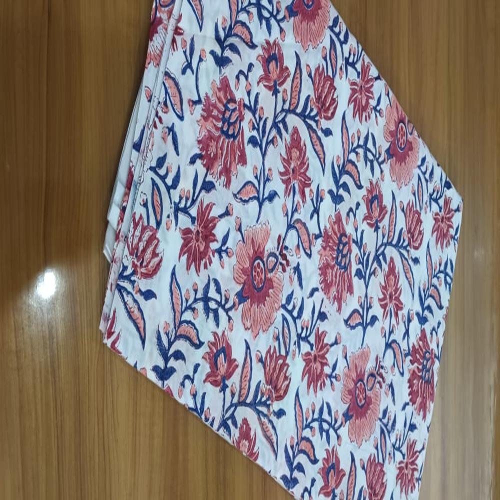 Jaipuri Hand Block Printed Fabric