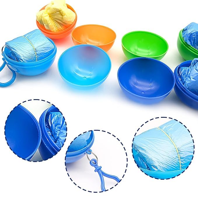 Plastic Raincoat Ball - Color: Multi Colour