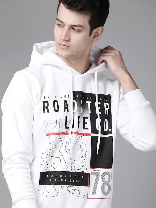 M11447 Mens Hooded Full Zipper N Pullover Sweatshirts - Design: Sweartshirt