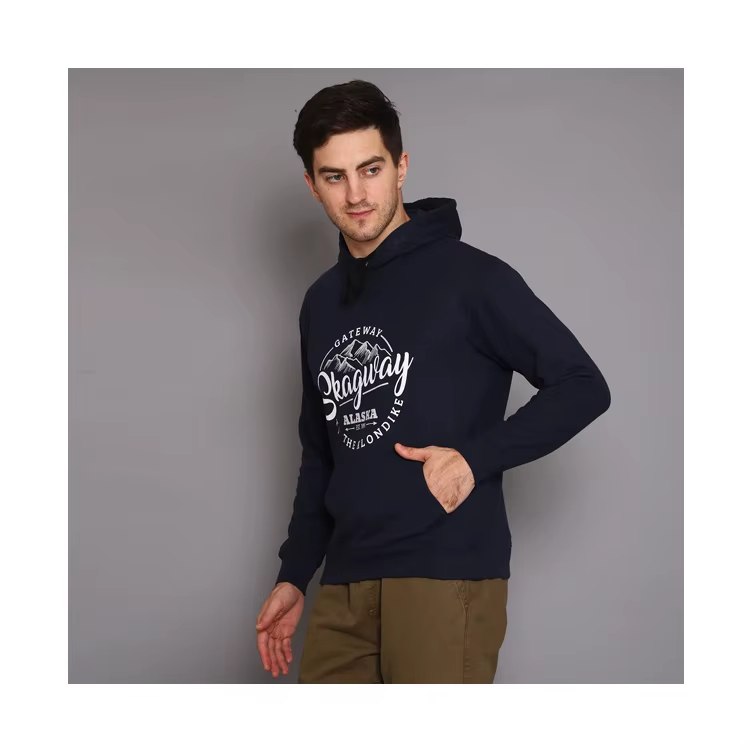 M11447 Mens Hooded Full Zipper n Pullover Sweatshirts