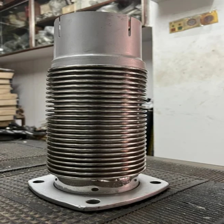 Earthmoving Machine Expansion Bellows - Color: Silver