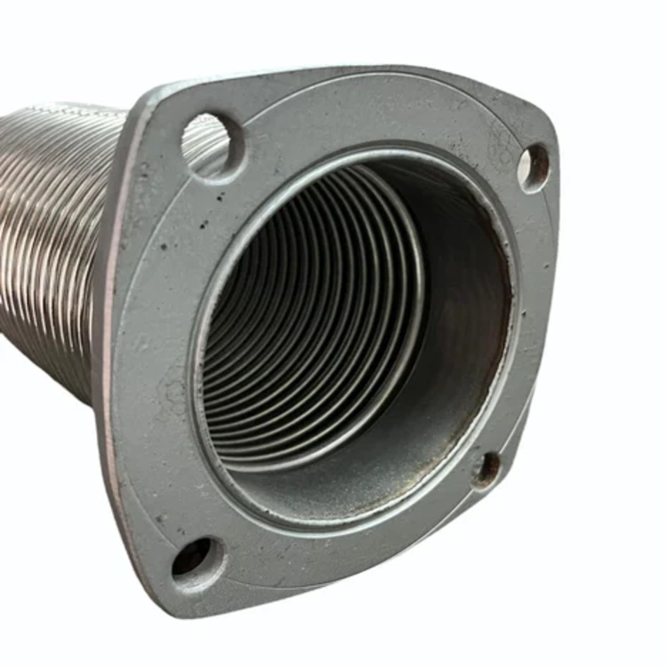 Earthmoving Machine Expansion Bellows - Color: Silver