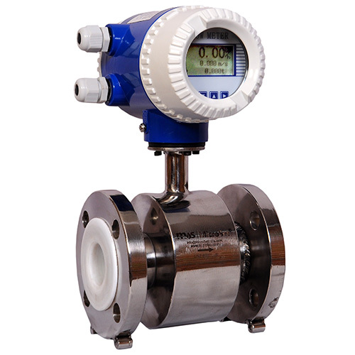 Ultrasonic Flow Meter - Metal And Plastic , Blue And White 50 Hertz Performance, Durable Design For Industrial Liquid And Slurry Measurement