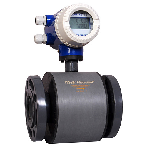 Ultrasonic Flow Meter - Metal And Plastic , Blue And White 50 Hertz Performance, Durable Design For Industrial Liquid And Slurry Measurement