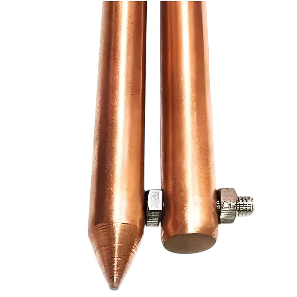Copper Earthing Rod - Color: Silver
