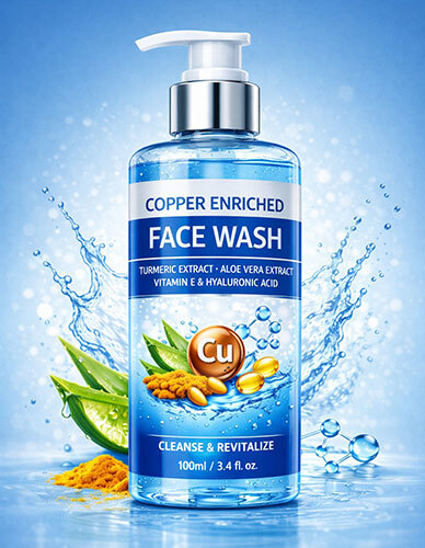Copper Enriched Face Wash Copper Enriched Face Wash