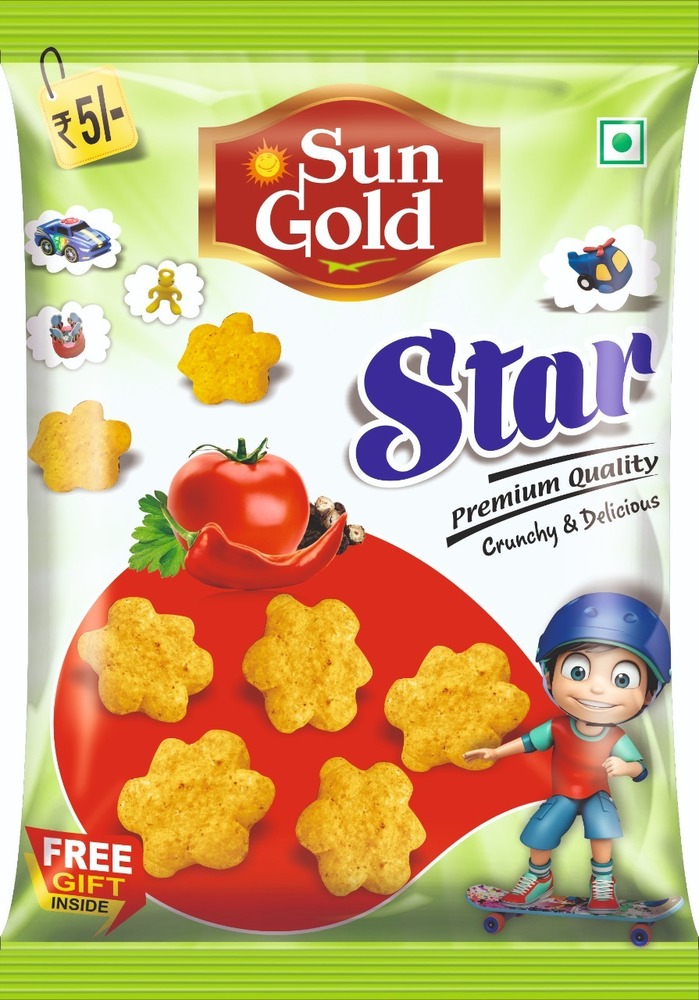 Snacks Packaging Pouch - Coating Type: Laminated Coating
