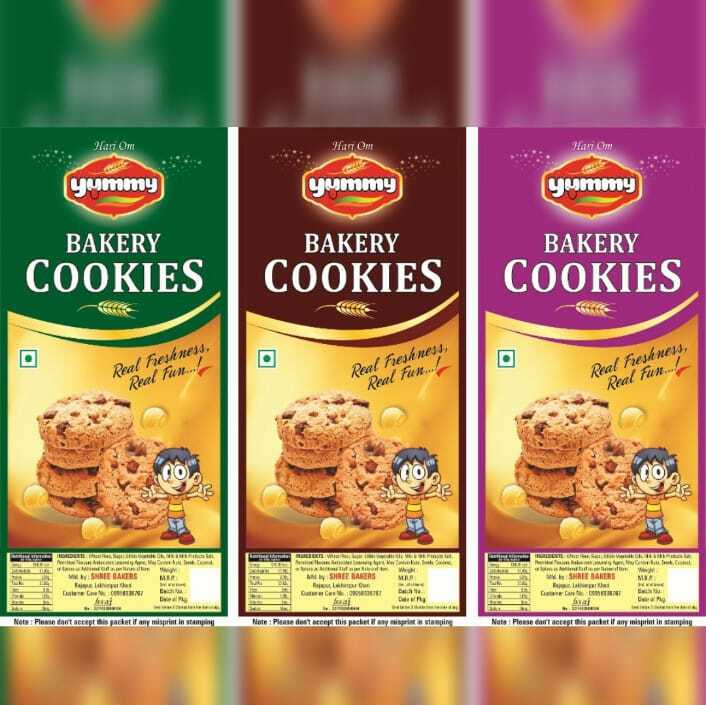 Biscuit Packaging Pouch - Color: Multi Coloured