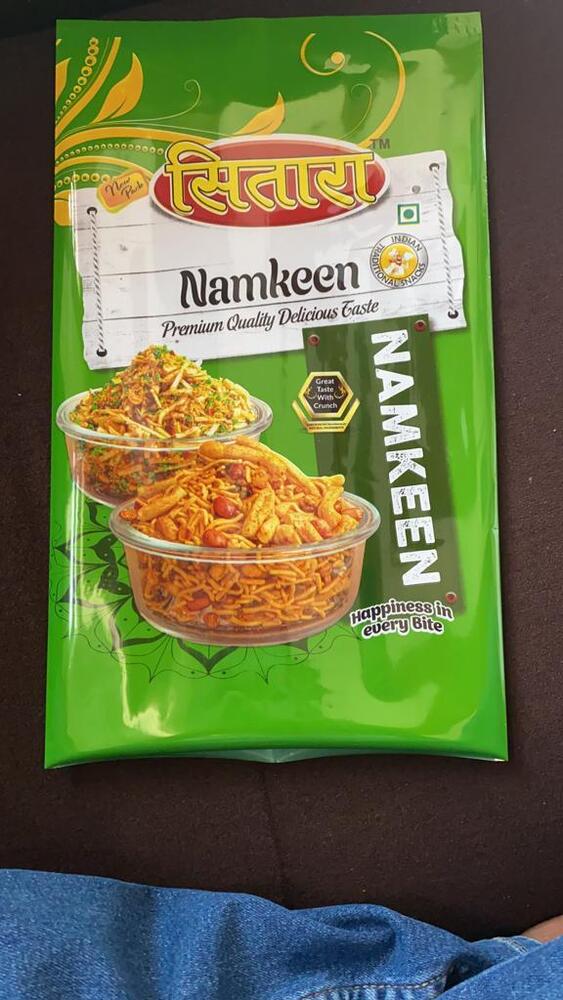 Namkeen Packaging Pouch - Coating Type: Laminated Coating