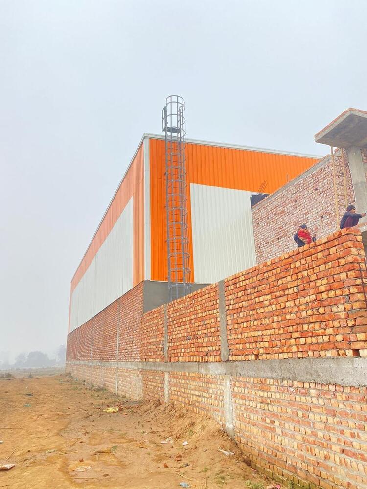 Prefab Rectangular Steel Structure