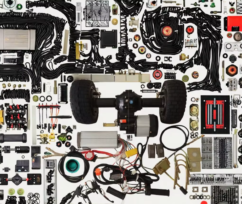 48V 500W-5000W IE4 Efficiency Permanent Magnet Construction Drip-proof Protection Brushless Rickshaw Motor