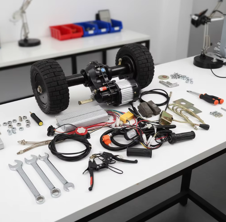 48V 500W-5000W IE4 Efficiency Permanent Magnet Construction Drip-proof Protection Brushless Rickshaw Motor