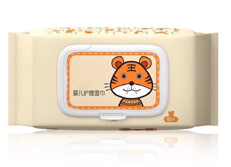 80 Pieces of Portable Baby Wipes | Gentle Skin Care, Non-Irritating