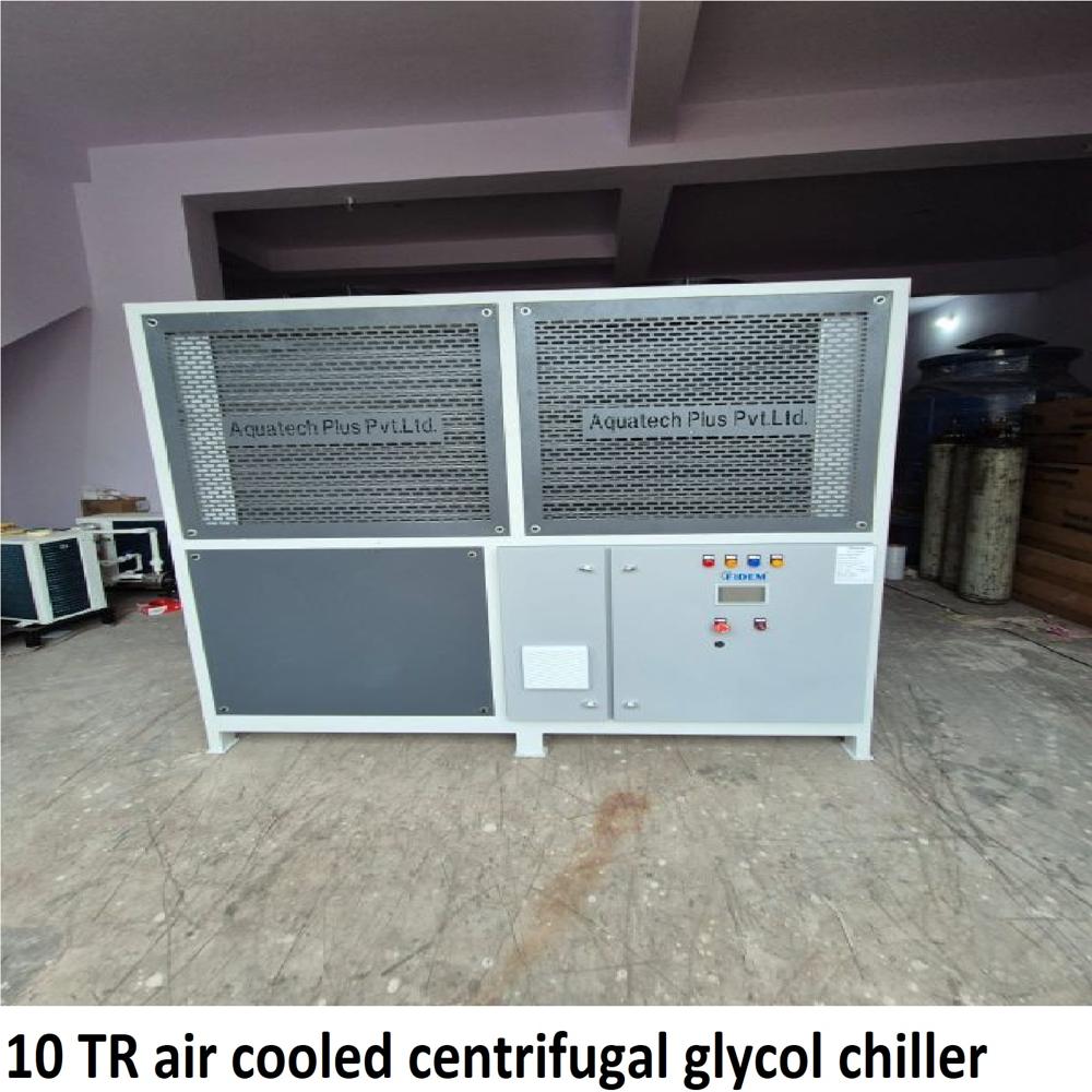 10 TR air cooled centrifugal glycol chiller