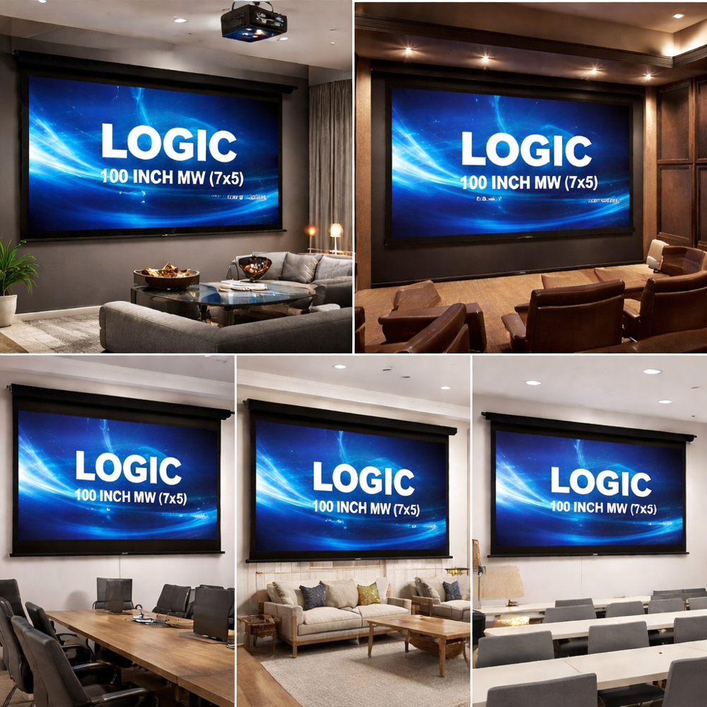 LOGIC 120 inch MW (8x6) instalock screens LGP-120