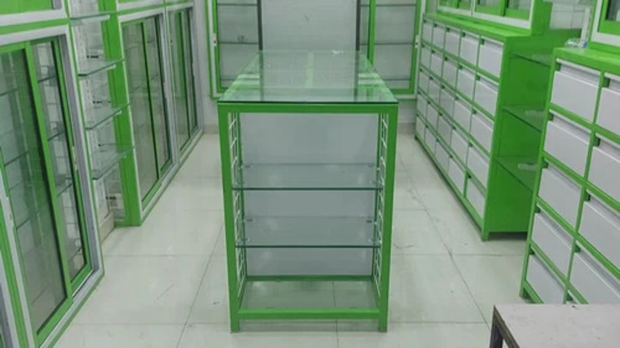 Medical Store Display Rack