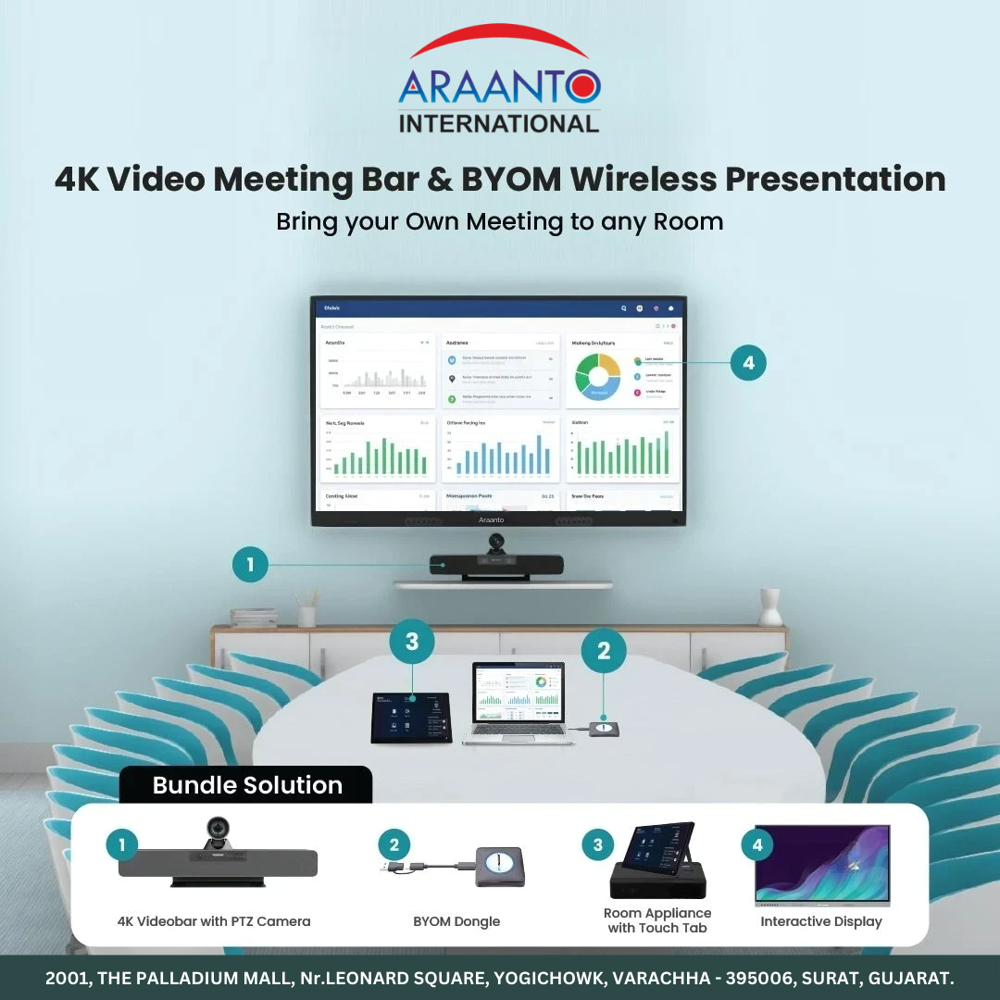 75-inch Interactive Touch-sensitive Flat Panel - Color: Black