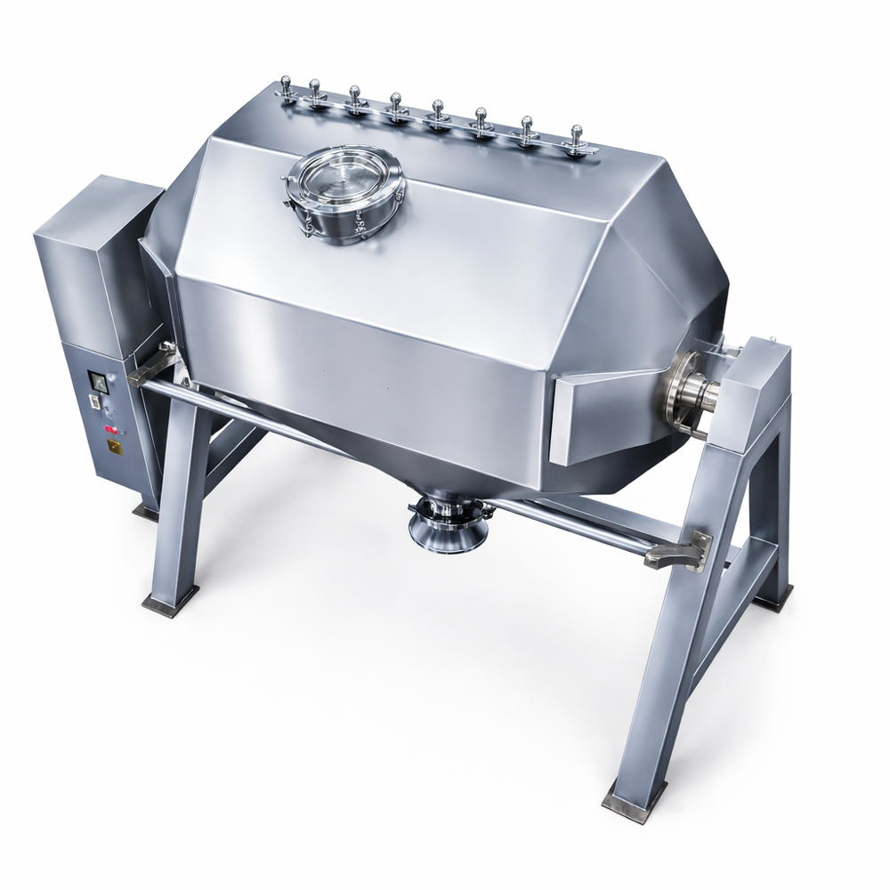 Octagonal Blender - Stainless Steel, Automatic Control Mode | Silver Finish, High Quality, 50 Hertz Frequency, 220/240 Volt, Warranty Included