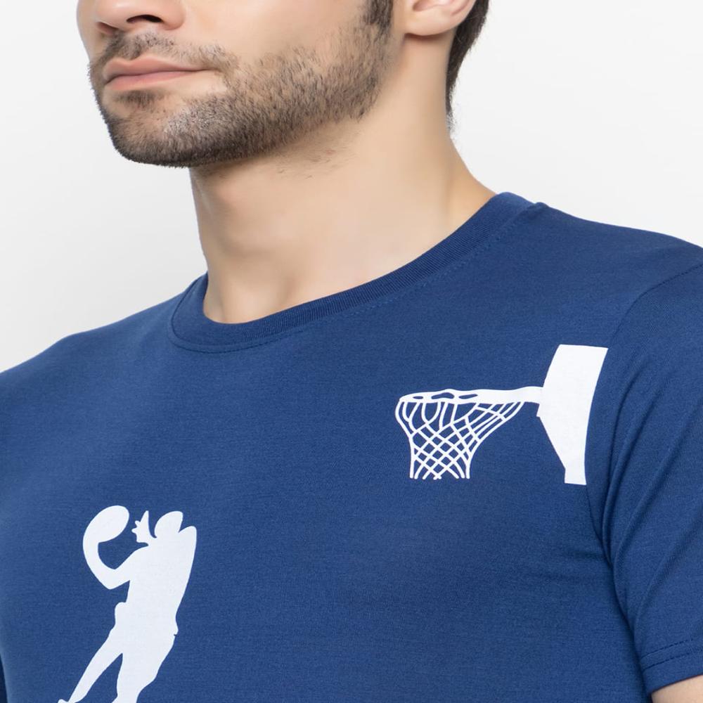 Men't printer round neck  T-shirt