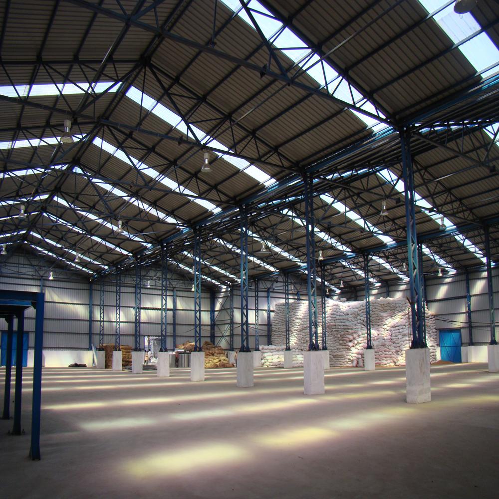 Pre Engineered Steel Building - Color: Red