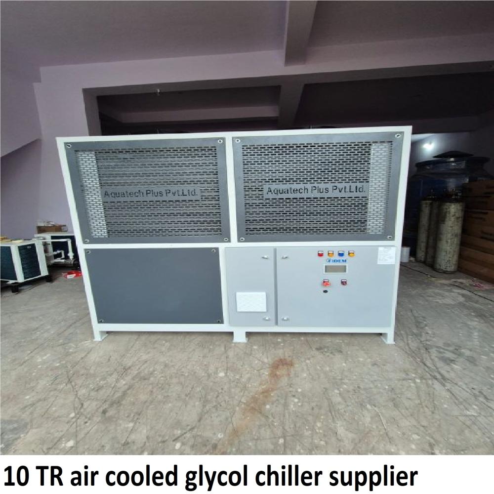 10 TR air cooled glycol chiller supplier