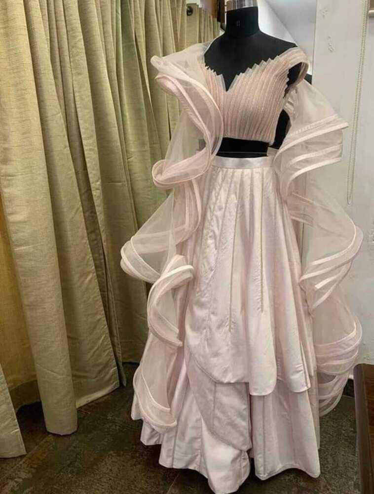 Light Color Women Gown