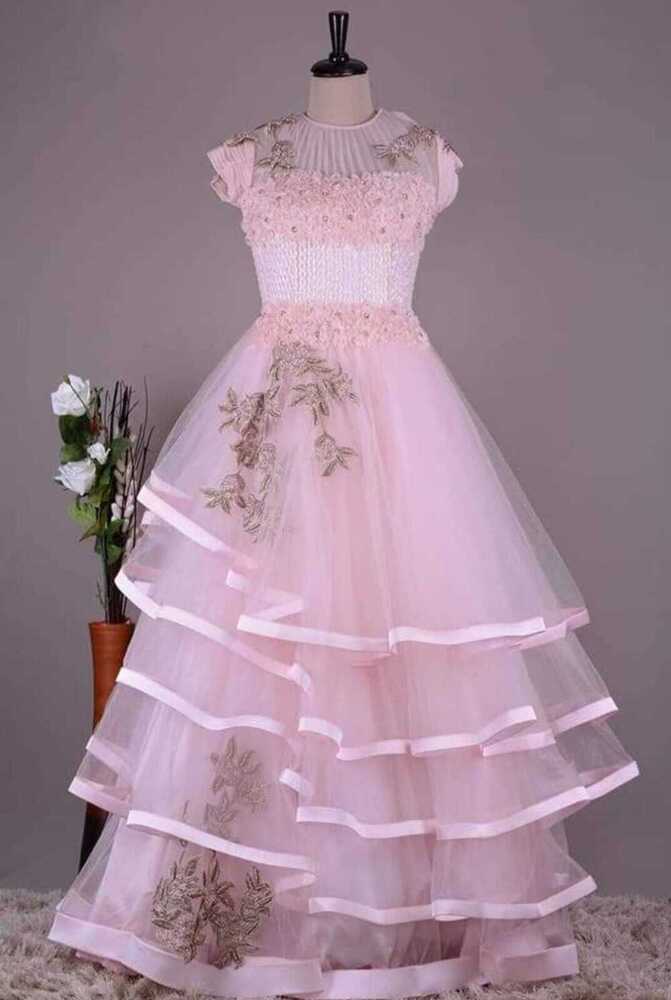 Pink Color Gown