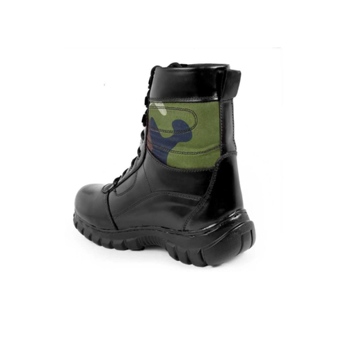 Light Weight Army Long Boot - Color: Black
